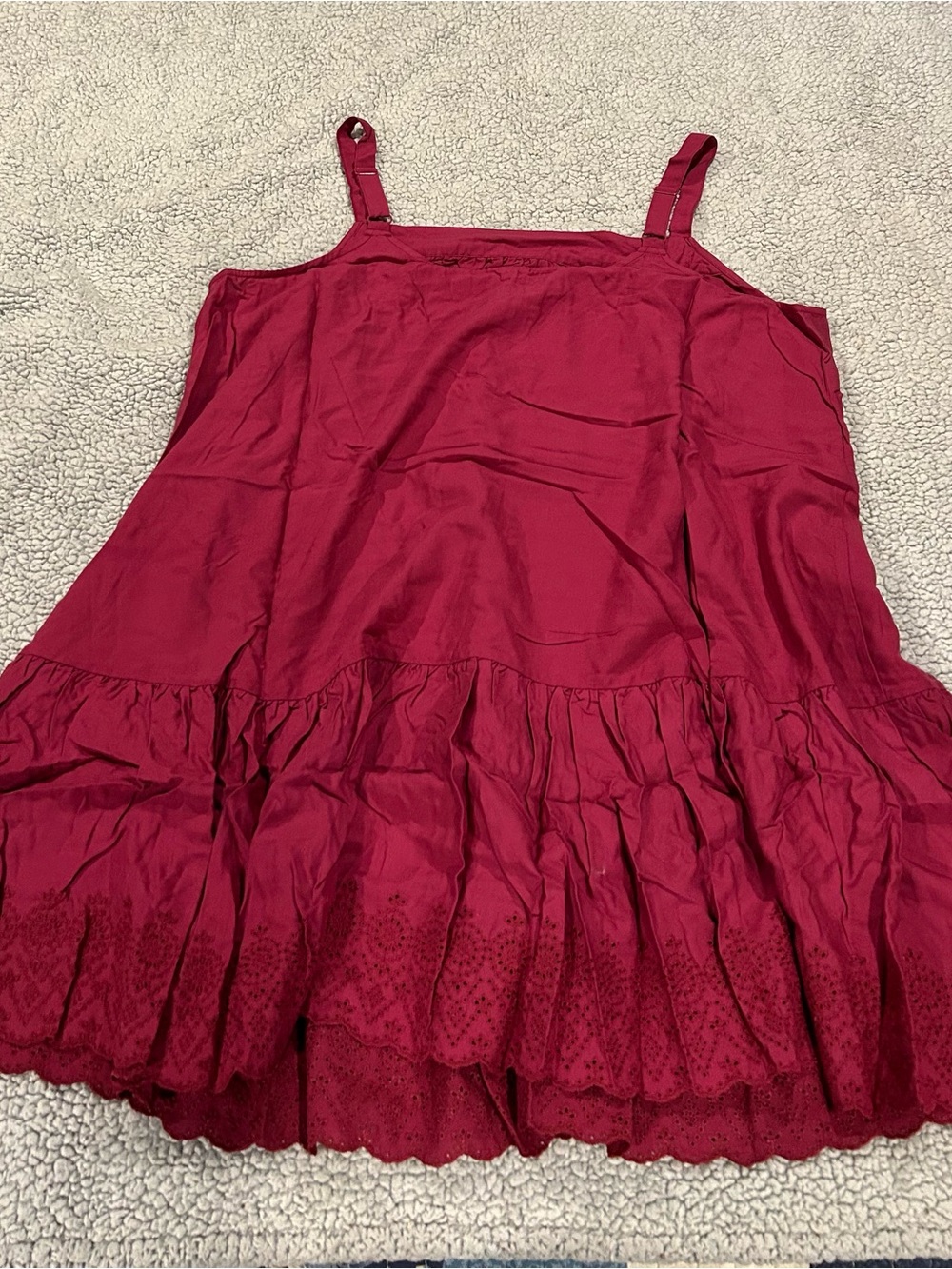 torrid Hot Pink Ruffled Sundress